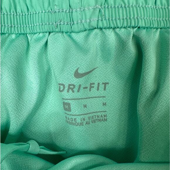 Nike Dri-Fit Tempo Running Shorts Women's M Green Mid Rise Active Gym Exercise - Picture 3 of 10